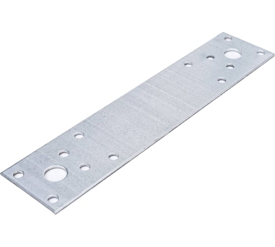 Крепежная пластина ARNO INDUSTRIES 180х40 мм 10 шт.. для соединения и усиления деревянных конструкций оцинкованная сталь AJF018040230599