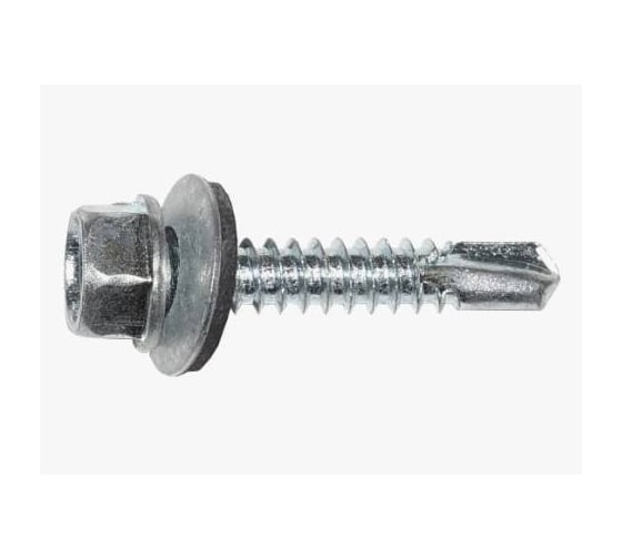 Саморез кровельный ARNO INDUSTRIES 5х51 мм 40 шт.. с шайбой для крепления кровельных материалов 5, оцинкованное покрытие AB5105505137098