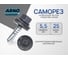 Кровельный саморез ARNO INDUSTRIES 5,5х25 1кг для крепления кровельных материалов RAL7024 графитово-серый окрашенный AB530550257JG07 2