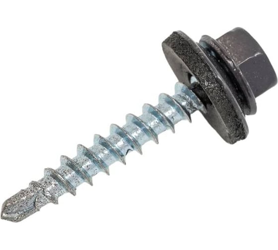 Саморез кровельный ARNO INDUSTRIES 8х19 135 шт.. для крепления кровельных материалов 4, RAL7024 графитовый серый AB530480197JW98