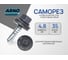Кровельный саморез ARNO INDUSTRIES 4,8х35 1кг для крепления кровельных материалов цвет RAL7024 графитовый серый AB530480357JV07 2