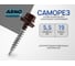Кровельный саморез ARNO INDUSTRIES 5,5х19 1кг для крепления кровельных материалов RAL 8017 шоколадно-коричневый покрытие RAL AB530550198FC98 2