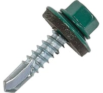 Саморез кровельный ARNO INDUSTRIES 4,8х50/51 1кг.. для крепления кровельных материалов  цвет RAL6026 опаловый зеленый AB530480516P207