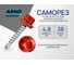 Кровельный саморез ARNO INDUSTRIES 4,8х38 мм 1кг для крепления кровельных материалов цвет RAL3009 оксидно-красный покрытие оксидированное AB5304803839107 2