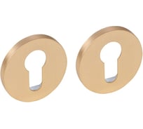 Накладка на цилиндр Fuaro ET.R.ZLR52 SSG-39 сатинированное золото 60773