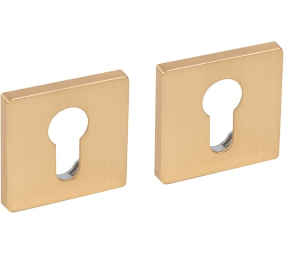 Накладка на цилиндр Fuaro ET.K.ZL52 SSG-39 сатинированное золото 60783