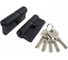 Цилиндровый механизм Punto Z3000Key60(25+10+25) BL черный 63903 1