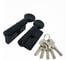 Цилиндровый механизм Punto Z3002Knob100(40+10+50) с вертушкой BL черный 63939 1