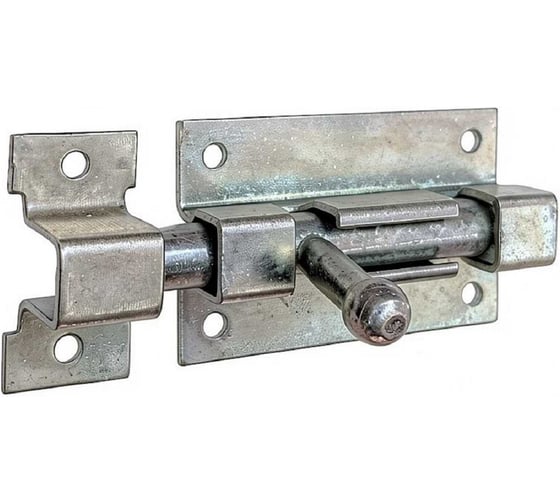 Задвижка прямоугольная Левша ШП-50 (50 шт) цинк У1-27050.Ц