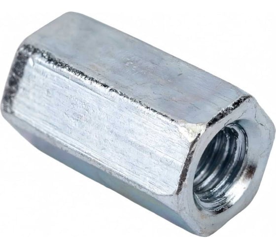 Гайка ARNO INDUSTRIES переходная М8 25 шт, удлиненная для соединения резьбовых шпилек и стержней DIN 6334 оцинкованная A27000080036098