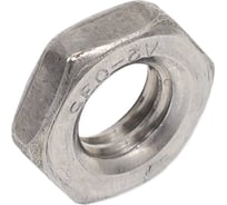 Гайка ARNO INDUSTRIES низкая М6 15 шт, для фиксации и контровки резьбовых соединений DIN 439 оцинкованная сталь A2F000060030H0Ф