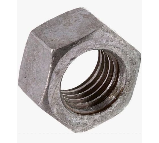 Гайка шестигранная ARNO INDUSTRIES М24 100 шт для высокопрочных болтовых соединений ГОСТ 32484.3-2013 класс прочности 10.0 климатическое исполнение ХЛ мостовой контроль покрытие СР A23302400002438