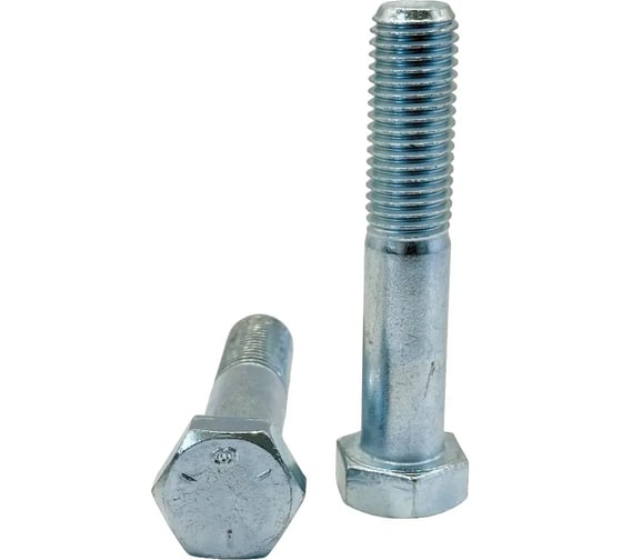 Болт boltnn.ru DIN 931 3/4-10 UNC x 4 (102мм) Gr5 (8.8) цинк 3 шт 4687207695787