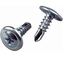Саморез Саморезик ПРОМ 4,2х41 по металлу полусфера с пресс-шайбой, оцинк., сверло (~15 кг) SWPSHS-4,2х41