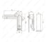 Замок поворотный UnitMC AB102-02 6