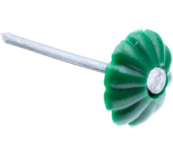 Гвоздь декоративный Росдюбель(зеленый) (100 шт) арт. 16-1037