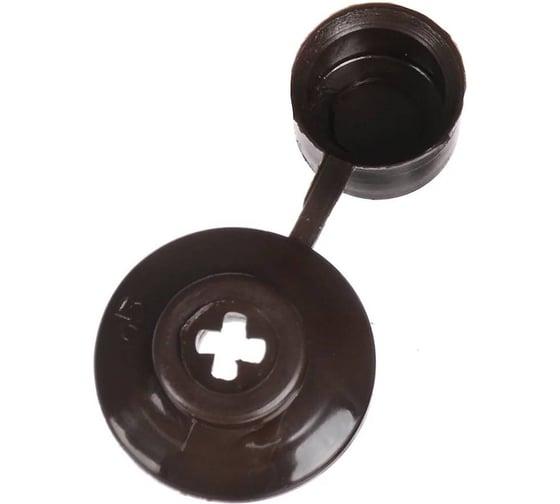 Шайба кровельная с колпачком Росдюбель (т.корич.) (250 шт) арт. 16-0512