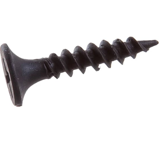 Саморез гипрок-металл Стройметиз 4,8х100(102) потай част.резьба оксид (уп.100 шт) коробка 296706