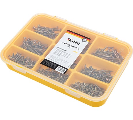 Набор саморезов для ДСП KRANZ 510 шт. KR-01-3101-02