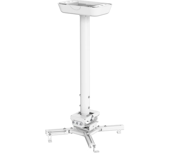 Кронштейн для проектора Cactus CS-PROF021M-WT бел потолочный поворот и наклон мин 59.5 макс 89.5см м 2116656