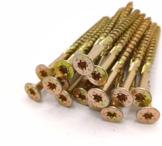 Шуруп конструкционный самонарезающий для дерева Крепстор 8х120 потай, 10 шт. 4665317062958