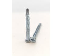 Саморез оконный со сверлом Крепстор 3,9х38 цинк, 150 шт. 4665317060367