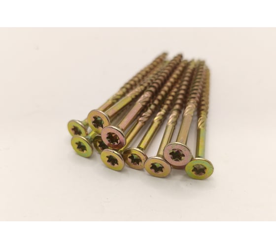 Шуруп конструкционный самонарезающий для дерева Крепстор 4х60 потай, 75 шт. 4665317062651