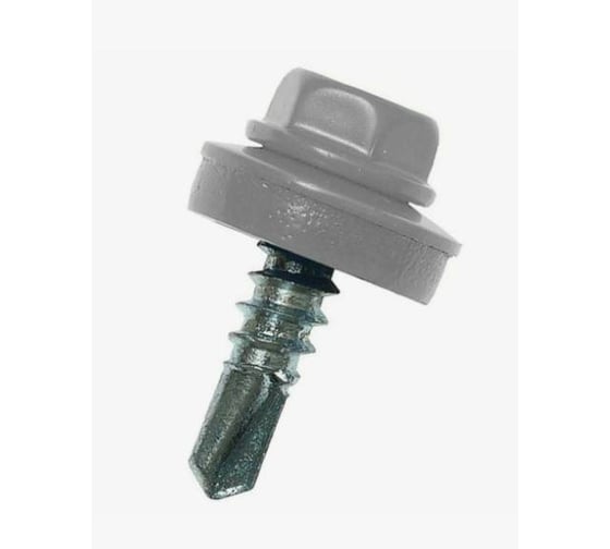 Саморез кровельный ARNO INDUSTRIES 5,5х19 1кг. для крепления кровельных материалов RAL7004 сигнальный серый AB5305501974298