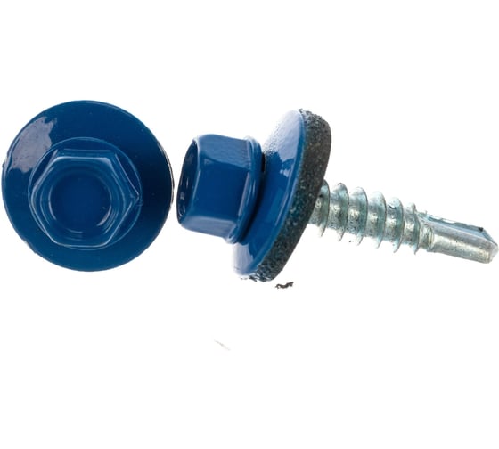 Саморез кровельный ARNO INDUSTRIES 4,8х70 1кг. для крепления кровельных материалов RAL5005 сигнально-синий AB5304807055098