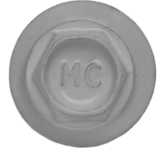 Кровельный саморез МЕТАЛЛСЕРВИС 4.8x35, RAL 7024, 200 шт. 1220569
