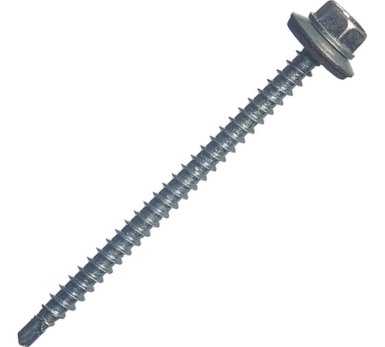 Кровельный саморез МЕТАЛЛСЕРВИС 4.8x70, цинк, 100 шт. 1220588