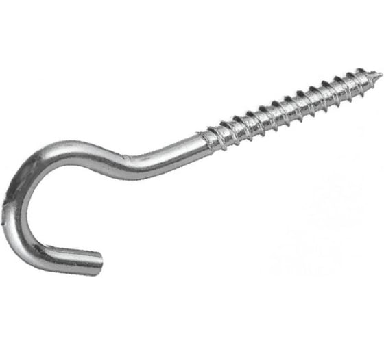Шуруп крючок С-образный ARNO INDUSTRIES 4х40 150шт. для подвешивания и крепления сталь оцинкованное покрытие ABR304004030098