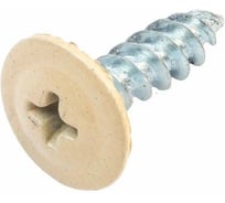 Саморез ARNO INDUSTRIES 4,2х19 мм 1кг. с прессшайбой острый для крепления листовых материалов RAL1014 бежевый AB370420191BM98