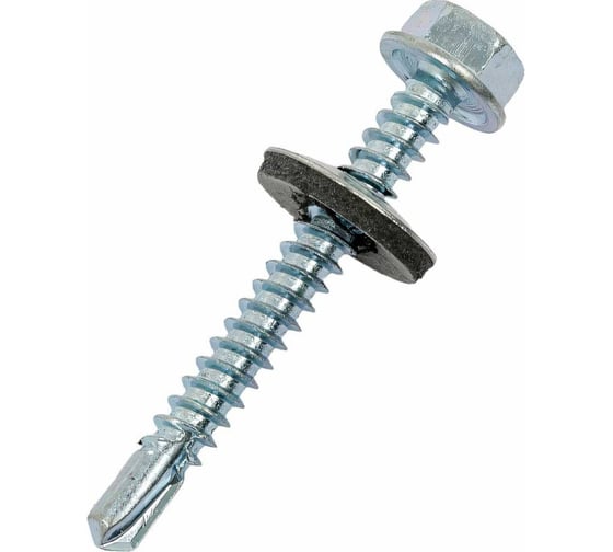 Саморез кровельный ARNO INDUSTRIES 3х127/130 30шт. для крепления кровельных материалов с шайбой ST 6, оцинкованный AB5106313036G98