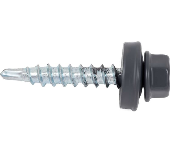 Саморез кровельный ARNO INDUSTRIES 4,8х50 1кг. для крепления кровельных материалов 51 RAL7024 графитовый серый AB530480517JG98