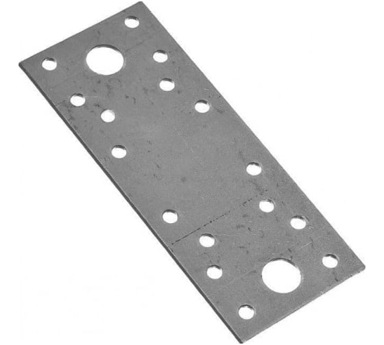 Крепежная пластина ARNO INDUSTRIES 180х65 мм 5шт. для соединения и усиления конструкций сталь оцинкованная AJF018065231799