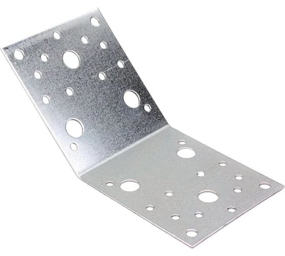 Крепежный уголок ARNO INDUSTRIES 90х90х65 5шт. под 135 градусов для соединения и усиления конструкций сталь оцинкованный AJP009065230A99