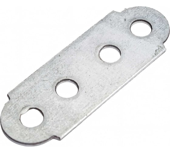 Крепежная мебельная пластина РК ГРУП 50x17x1,5 РК000002605 РКГ00009235