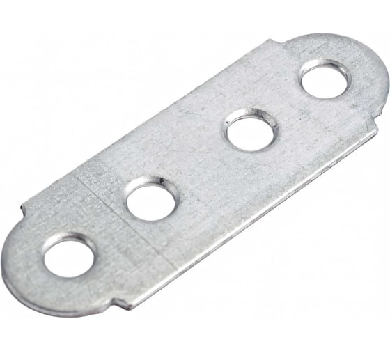 Крепежная мебельная пластина РК ГРУП 50x17x1,5 РК000002605 РКГ00009235