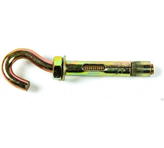 Анкерный болт ARNO INDUSTRIES 10х50 5шт. с крюком для крепления конструкций к бетону и кирпичу AED001005063A98