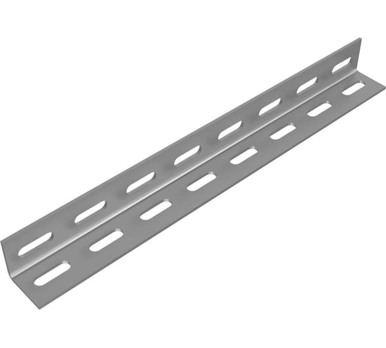 Уголок перфорированный по двум полкам СЕВЕРНАЯ АВРОРА ПУ2 50*50-2,0-3000-ОЦ