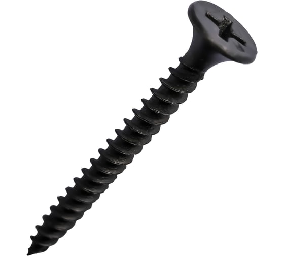 Шуруп гипсокартон-металл FASTNR 3.5X35, частая резьба, потайная головка, фосфатированные, 270 штук FR002