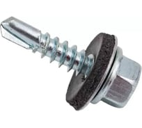 Саморез ARNO INDUSTRIES кровельный 5.5х38 60 шт.. для крепления кровельных материалов с шайбой ST, оцинкованный AB5105503832L98