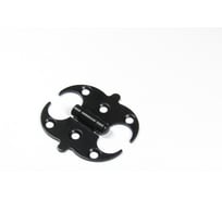 Мебельная накладная петля NOEZ ПНМ-60-SL черный матовый 24360