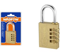 Замок навесной WADFOW кодовый 4х40 мм 12/72 WPD3444
