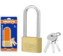 Замок навесной WADFOW латунный 40 мм 6/72 WPD2440