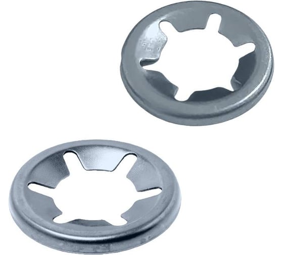 Шайба стопорная 23 Болта STARLOCK М10 оцинкованная, 1000 шт. шстопслМ10оц