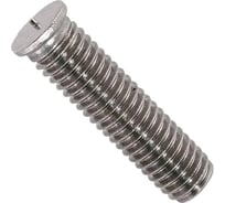 Приварная шпилька резьбовая 23 Болта DIN 32501 М6х8 нержавеющая А2, 1000 шт. 32501шпрн68