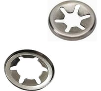 Шайба стопорная 23 Болта STARLOCK М8 нержавеющая сталь А2, 500 шт. шстопслМ8нс