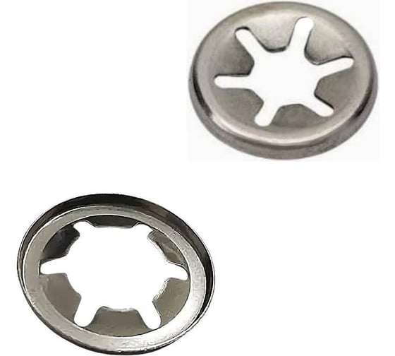 Шайба стопорная 23 Болта STARLOCK М8 нержавеющая сталь А2, 500 шт. шстопслМ8нс